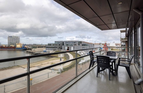Vissershaven Apartamento | Balcón con vistas al mar