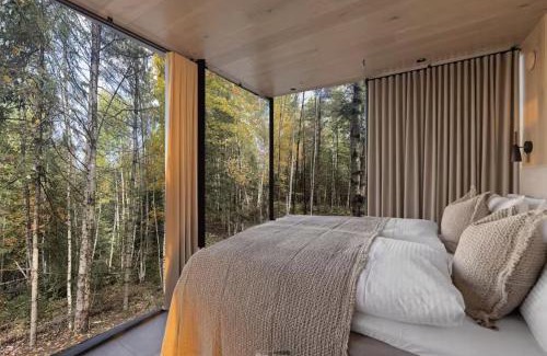Whitefield Casa | Balsam Fir Mirror House at FarAway Pond