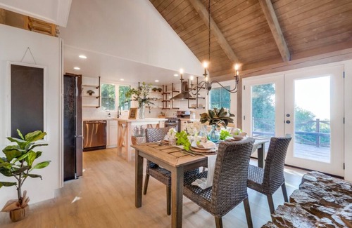 Alpine Casa | Barn-flower Farm House with views, office/artist studio, sauna, and 3 bedrooms