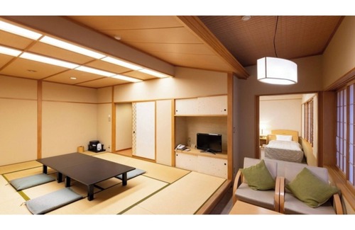 Sagae Hotel | Barrierfree Tworoom JapaneseWestern room | 1 / Sagae Yamagata