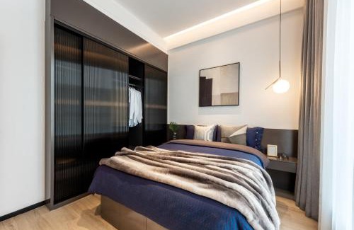 Dongcheng Apartamento | base-Beijing Sanlitun Serviced Apartment-Close to Forbidden City, Tian'anmen Square &Bike rental &Subway Line 2&3&17 &Free coffee &Washing machine, Kitchen &English speaking &High speed free WiFi &Robot