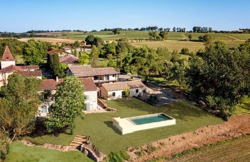 Labastide-de-Levis Casa | Bastide Rémence - Picturesque farmhouse with swimming pool
