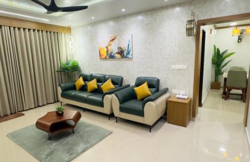Kozhikode Apartamento | Bayfront Bliss - Flat 3BHK in Calicut Beach-Wakeup to stunning views