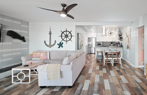 South Mission Beach Condominio | Bayfront w/ Large Private Patio | AC | Pet Friendly