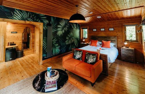 Carlton-in-Cleveland Cabina | Bazare Log Cabin, Whinstone View