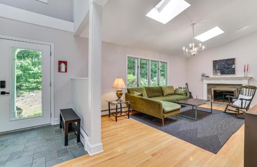 Killingworth Casa | BBQ Ready Quiet Connecticut Retreat with Fire Pit