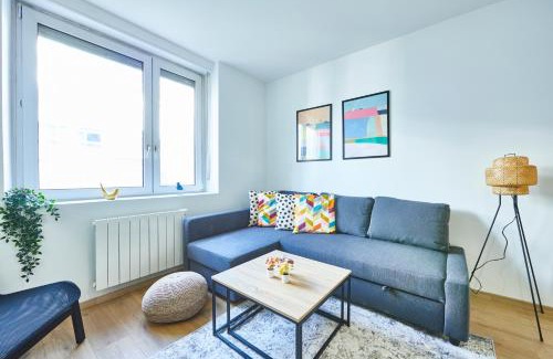 Mulhouse Apartamento | BE-2G - Joli 2 pièces tout équipé - 1 à 2 pers au 2ème étage au centre de Mulhouse