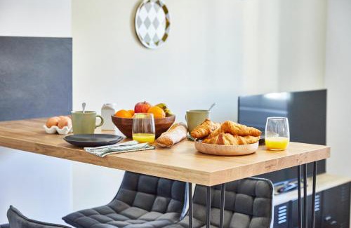 Mulhouse Apartamento | BE-4G - Joli 2 pièces tout équipé pour 1-2 pers au 4ème étage au centre de Mulhouse