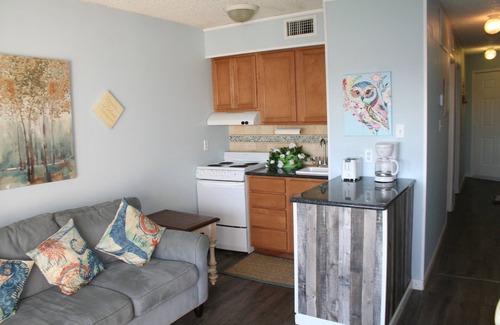 North Beach Condominio | Beach Condo Camine hasta la playa de arena y el Texas State Aquarium.