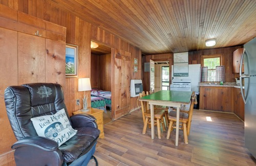 Cedarville Cabina | Beach & Dock Access: Upper Peninsula Cabin Retreat