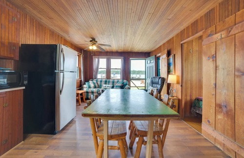 Cedarville Cabina | Beach & Dock Access: Upper Peninsula Cabin Retreat