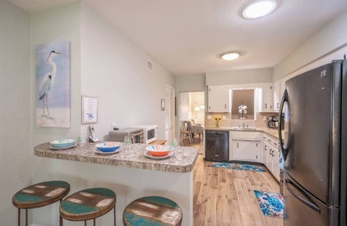 Cocoa Beach Cabaña | Beach Duplex-Sleeps 8 per unit, walk 2 beach!