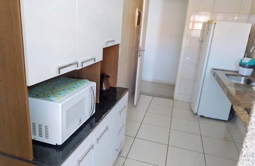 Sao Vicente de Paula Apartamento | Beachfront – 2-Bedroom Apartment in a Building with Pool and Barbecue