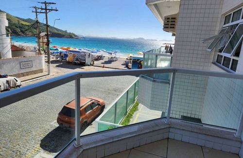 Sao Vicente de Paula Apartamento | Beachfront – 2-Bedroom Apartment in a Building with Pool and Barbecue