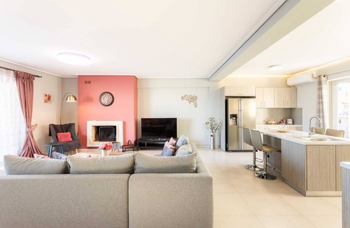 Spata-Artemida Casa | Beachfront Artemida Retreat - Peony Seabreeze Gem
