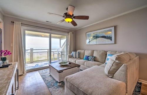 Caswell Beach Apartamento | Beachfront Condo with Unobstructed Ocean Views!