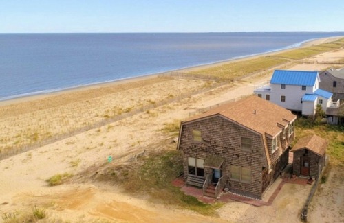 Broadkill Beach Casa | Casa frente al mar con hermosas vistas de la bahía de Delaware