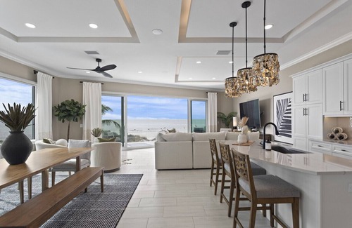 Redington Shores Casa | BEACHFRONT LUXURY MANSION - Sandbar Shores - Elite New Construction Home