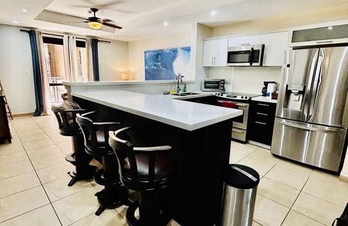 Barrio Los Villalobos Condominio | Condo familiar con vista al mar y piscina, con acceso a la Playa y cama King