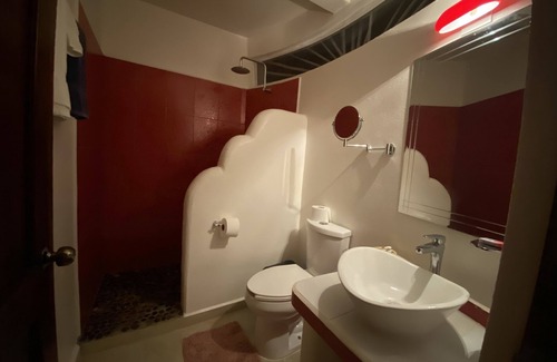 Santa María Tonameca Hotel | Beachfront villa is settled in Playa Agua Blanca 25 min from Puerto Escondido.