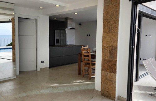 Lloret de Mar Villa | Beachfront Villa - modern seafront villa - breathtaking sea view, swimming pool