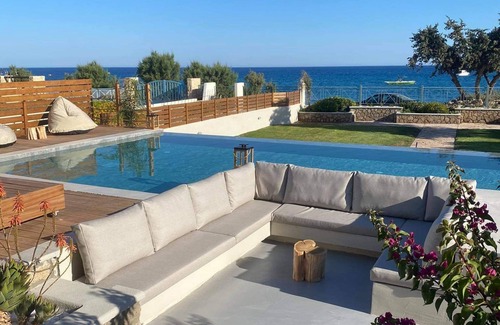 Lardos Villa | Villa frente al mar en Pefkos, Lindos, Rodas