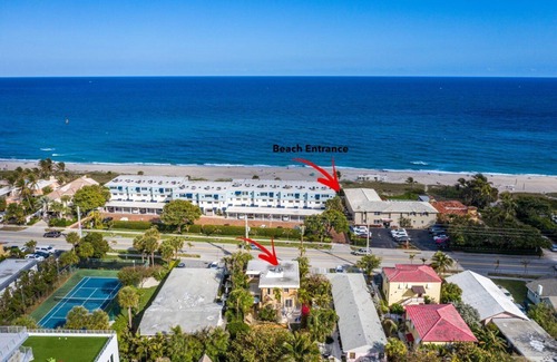 Deerfield Beach Villa | Villa junto a la playa - Ocean Blvd. Océano 100 pies.