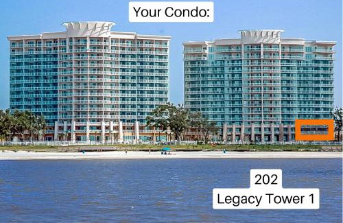 Gulfport Casa | Beachview Condo at Legacy Tower 1 -202 - fully furnished 2 bedroom 2 bathroom