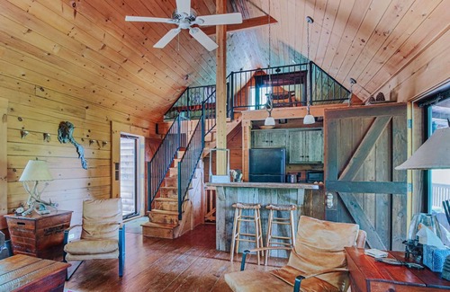 Nellysford Cabina | Bear Tracks Cottage-Cabaña-Baño privado