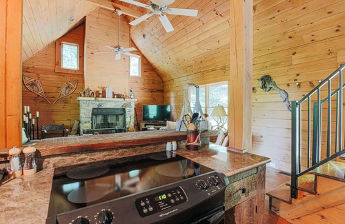 Nellysford Cabina | Bear Tracks Cottage-Cabaña-Baño privado