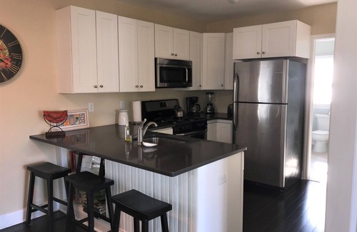 Bradley Beach Apartamento | HERMOSO 2 BR Alquiler de playa, incluye lavadora / secadora
