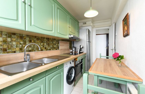 Beaulieu-sur-Mer Apartamento | HERMOSO 2 P 63 m2 MAGNÍFICA VISTA AL MAR -WI FI CLIM- 7 MN EN LA ESTACIÓN DEL PIE. .PLAGE COMM