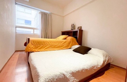 Colonias Granada y Ampliación Apartamento | Beautiful 2BR apt, pool, gym, Soumaya, and Carso