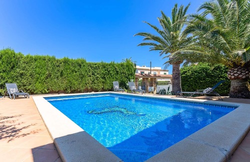 Badia Blava Villa | Fantástica casa para 6 personas con vistas panorámicas a la bahía de Palma