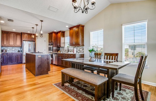 American Beach Casa | Beautiful 3-level home steps from the beach w/WiFi, washer/dryer, & central AC