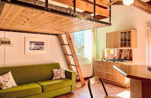 Samolaco Apartamento | Hermoso apartamento para 3 personas con WIFI, balcón, mascotas permitida y vista panorámica