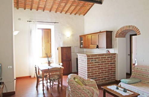 Rapolano Terme Villa | Bonito apartamento en villa para 4 personas con piscina, WIFI, TV y patio