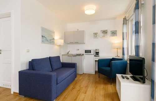 Ostvorpommern Apartamento | Bonito apartamento para 2 personas con WIFI, TV, balcón y mascotas permitida