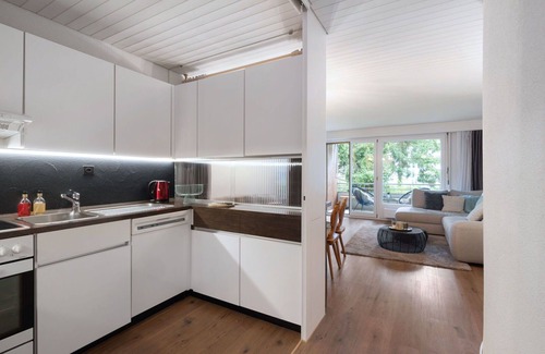 Davos-Dorf Apartamento | Precioso apartamento para 4 personas con WIFI, TV, balcón y mascotas permitida
