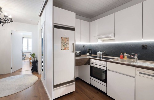 Davos-Dorf Apartamento | Precioso apartamento para 4 personas con WIFI, TV, balcón y mascotas permitida