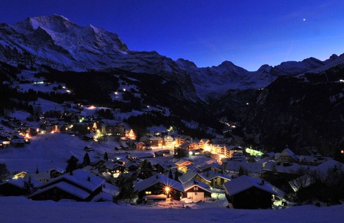 Wengen Apartamento | Acogedor apartamento para 5 personas con WIFI, TV y balcón