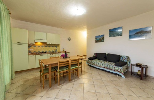 Villaputzu Villa | Bonito apartamento en villa para 8 personas con A/C, TV y terraza