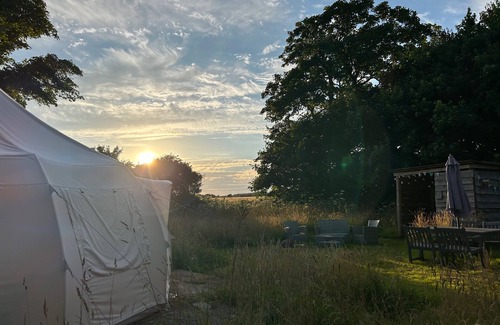Monknash Cabina | Beautiful Bell Tent Stay