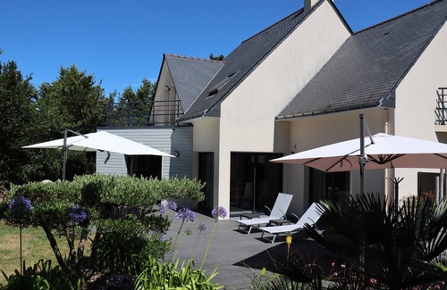 Piriac-sur-Mer Casa | casa de vacaciones brillante gran jardín con árboles playa 4 minutos a pie