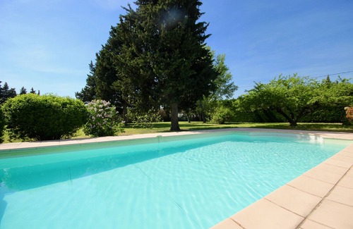 Saumane-de-Vaucluse Villa | Hermosa casa de campo tradicional con impresionante piscina, jardín y vistas