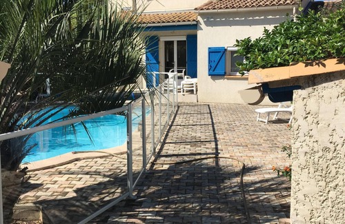 Perols Casa | Hermosa casa con jardín, piscina entre mar y Montpellier