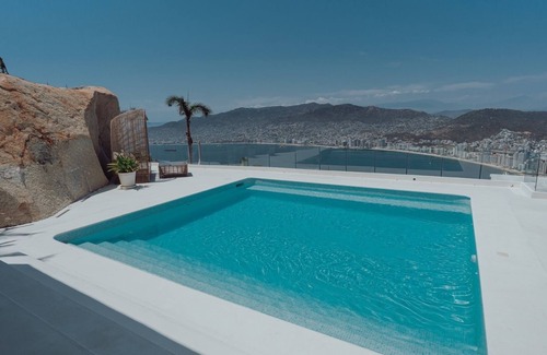 Las Brisas Casa | Hermosa casa Las Brisas Acapulco, vista increíble. 3 personas Servicio incluido.