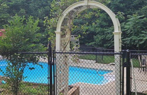 Mills River Casa | Beautiful house on the hill with private pool, hot tub and full work out room!