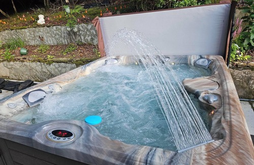 Mills River Casa | Beautiful house on the hill with private pool, hot tub and full work out room!