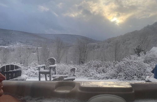 Great Valley Casa | Beautiful house Pool table and outdoor hot tub! 5 minutes from Holiday Valley!